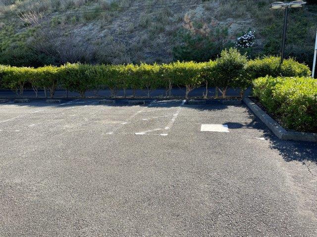 車いすマーク駐車場