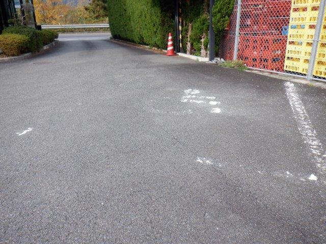 車いすマーク駐車場